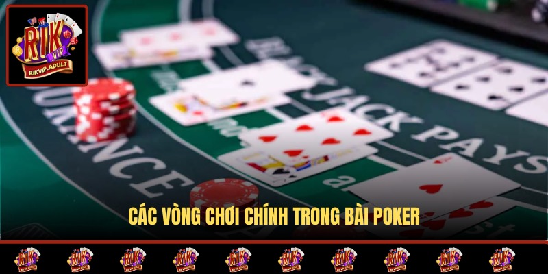 Tổng hợp các vòng chơi trong game Poker